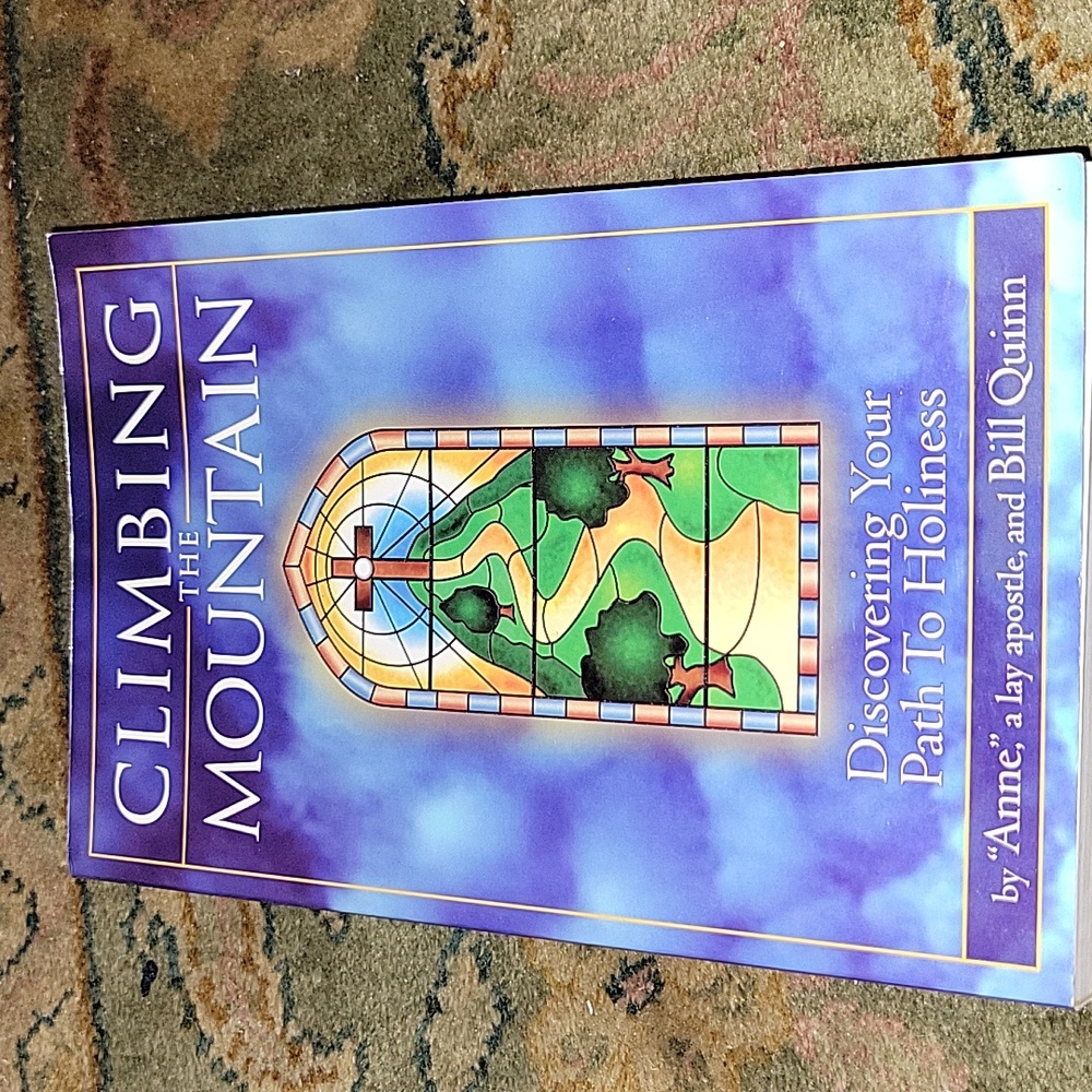 3/$12 paperback book - Climbing the Mountain - "Anne," a lay apostle